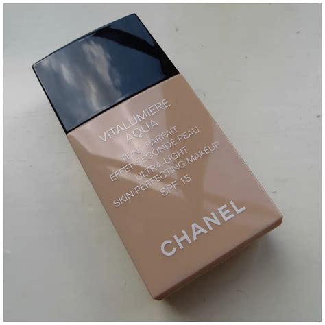 chanel vitalumiere aqua 44 beige ambre|chanel foundation 12 beige rose.